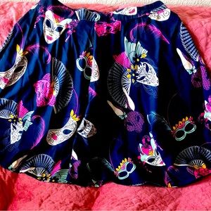 Ladies Rockabilly Skirt, size Large.